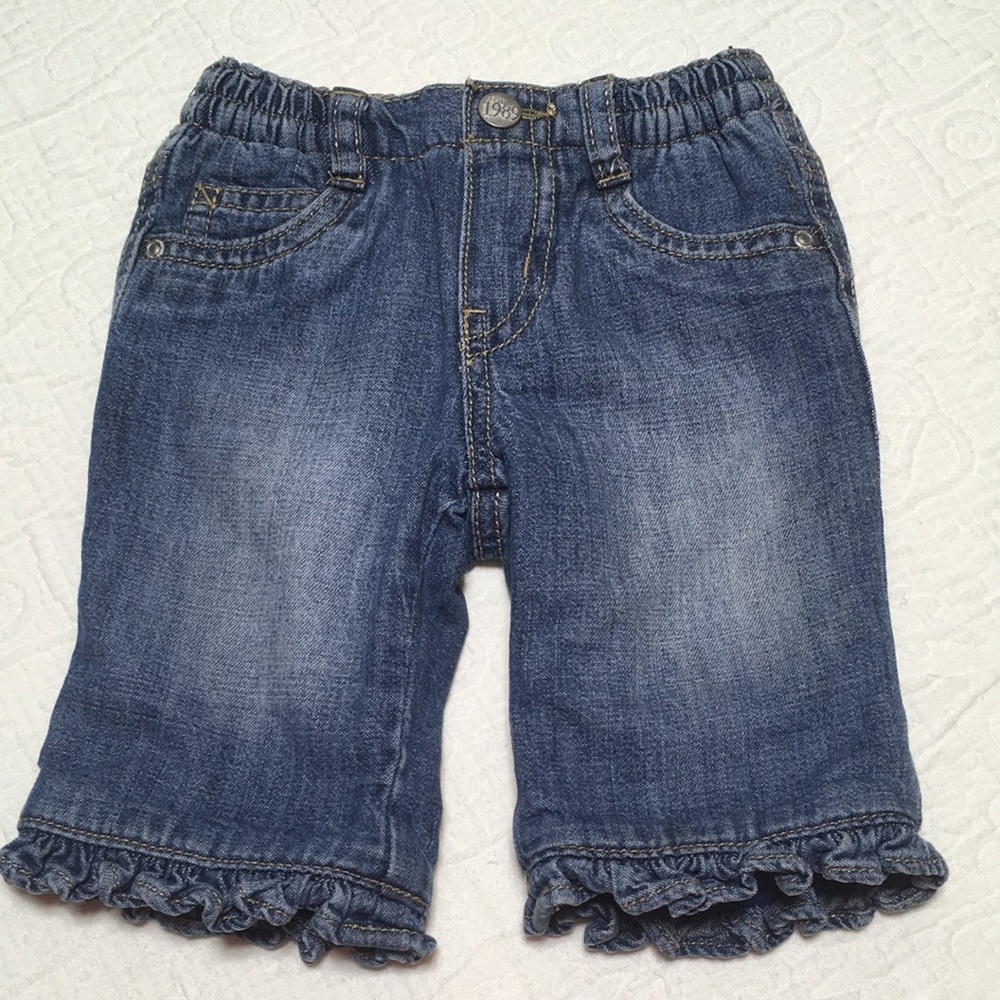 0-3m (5/$20) Fleece-Lined Jeans by 1989 Place